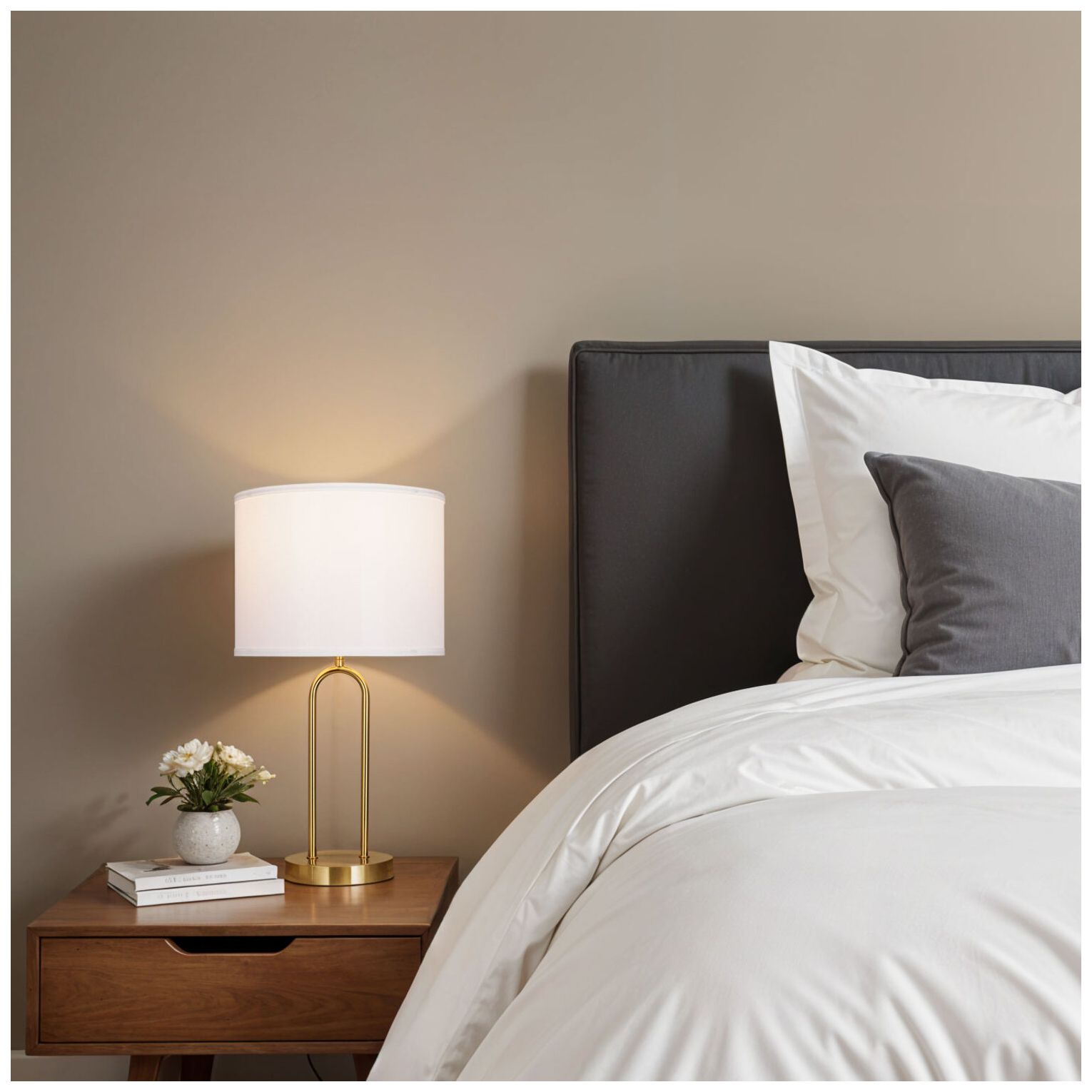 Kenroy Home Isla 20" High Brushed Gold Finish Accent Table Lamp