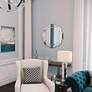 3_Kenroy Home Junction 33 3/4" x 33 3/4" Glass Frame Wall Mirror more views