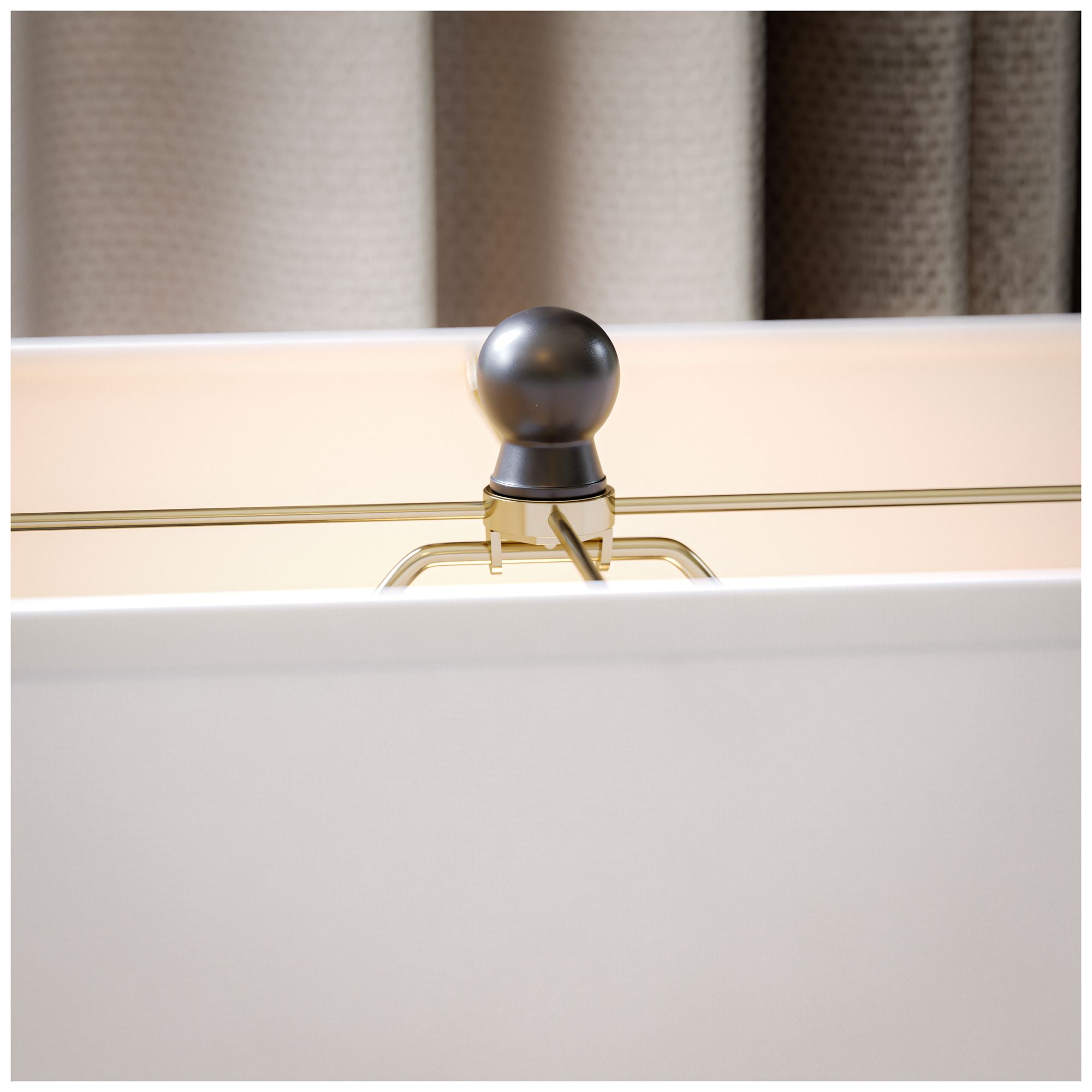 Kenroy Home Katherine 27 1/2" Black Open Rectangle Lamps Set of 2