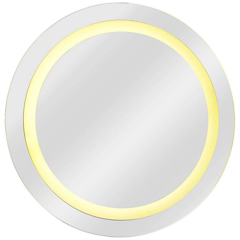 Image 1 Kenroy Home Lakelet 32 inch Round Frameless LED Mirror