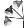 4_Kenroy Home Lennon 54 1/2" Black and Brass Adjustable Arm Floor Lamp more views