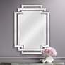 1_Kenroy Home Linas 31 1/2" x 44" Geometric Wall Mirror