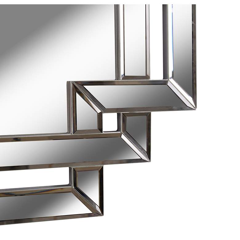 Image 6 Kenroy Home Linas 31 1/2" x 44" Geometric Wall Mirror more views