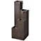 Kenroy Home Lincoln 34" High Wood Grain Rustic Modern Fountain
