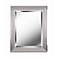 Kenroy Home Lyonesse 24" x 30" Chrome Rectangular Wall Mirror