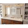 4_Kenroy Home Lyonesse 30" x 66" Rectangular Chrome Floor Mirror more views