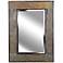 Kenroy Home Natural Slate 28" x 38" Rectangular Wall Mirror