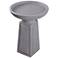 Kenroy Home Pedestal 21 1/2" High Outdoor Bird Bath