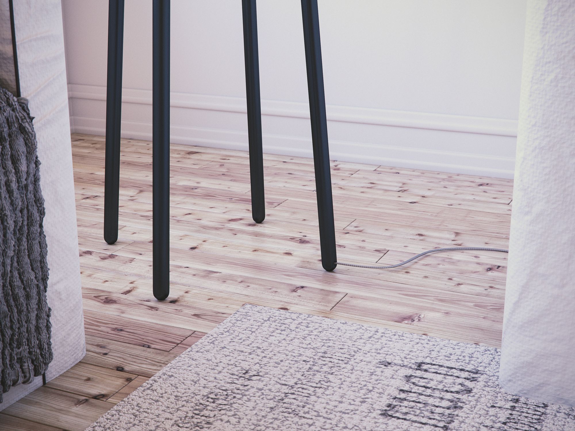 Kenroy Home Quadratic 61" High Four-Leg Oil-Rubbed Bronze Floor Lamp