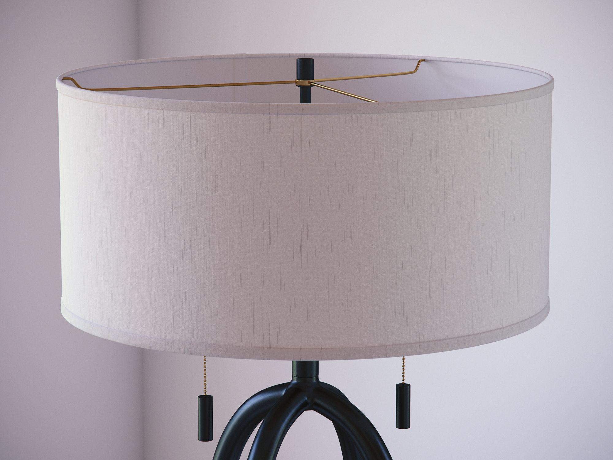 Kenroy Home Quadratic 61" High Four-Leg Oil-Rubbed Bronze Floor Lamp