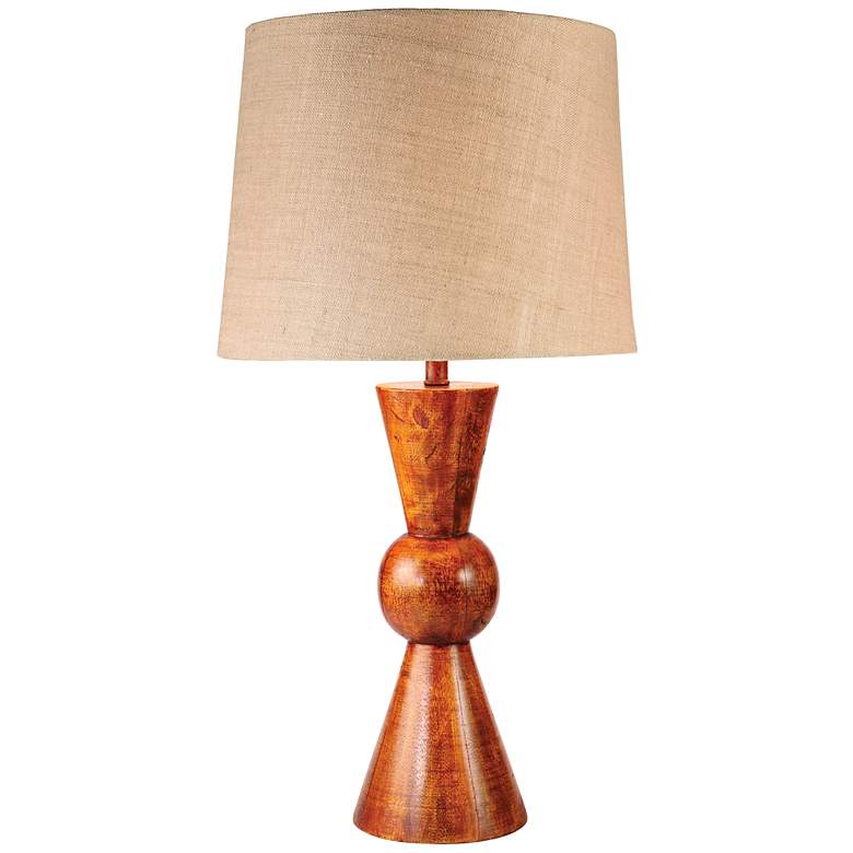 Image 1 Kenroy Home Rica Teak Table Lamp