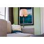 6_Kenroy Home Riverside 59" High Copper Bronze Swing Arm Floor Lamp more views