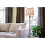 7_Kenroy Home Riverside 59" High Copper Bronze Swing Arm Floor Lamp more views