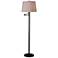 Kenroy Home Riverside Copper Bronze Swing Arm Floor Lamp