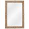 Kenroy Home Rudy Natural Rope 28" x 42" Wall Mirror