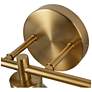 6_Kenroy Home Schoolhouse 23" Wide 3-Light Brushed Gold Vanity Light more views