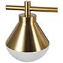 7_Kenroy Home Schoolhouse 23" Wide 3-Light Brushed Gold Vanity Light more views