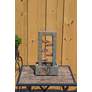 3_Kenroy Home Spillway 19" High Slate and Copper Indoor Table Fountain more views