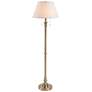 1_Kenroy Home Spyglass 59 1/2" Traditional Brass Pull Chain Floor Lamp