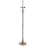 3_Kenroy Home Spyglass 59 1/2" Traditional Brass Pull Chain Floor Lamp more views
