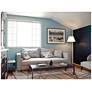 7_Kenroy Home Spyglass 59 1/2" Traditional Brass Pull Chain Floor Lamp more views