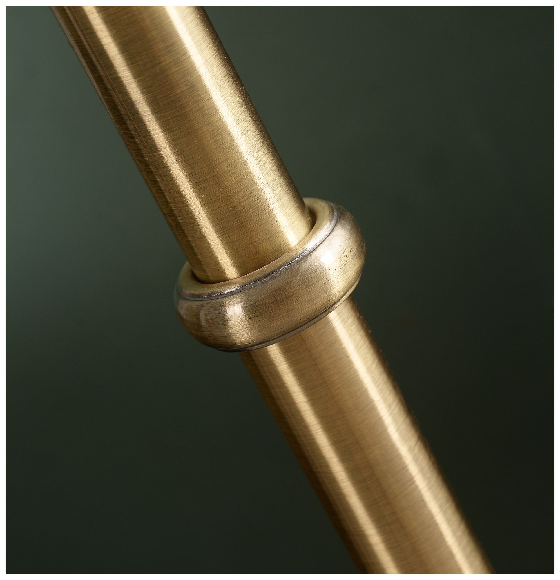 Kenroy Home Spyglass 59 1/2" Traditional Brass Pull Chain Floor Lamp