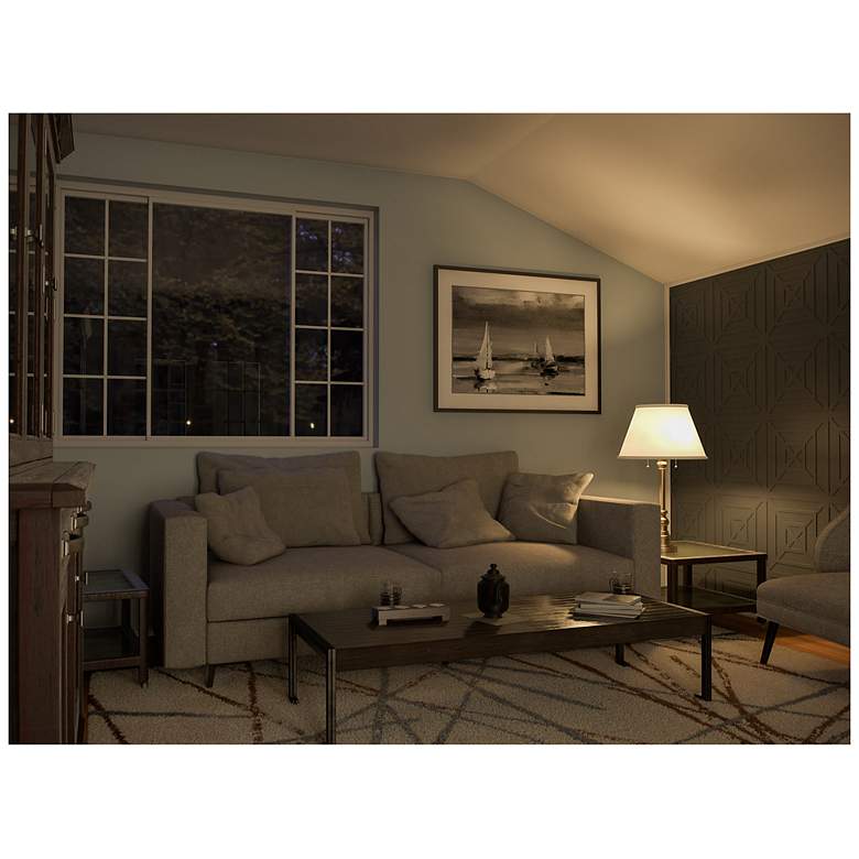 Image 6 Kenroy Home Spyglass Antique Brass Table Lamp more views