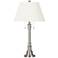 Kenroy Home Spyglass Brushed Steel Table Lamp