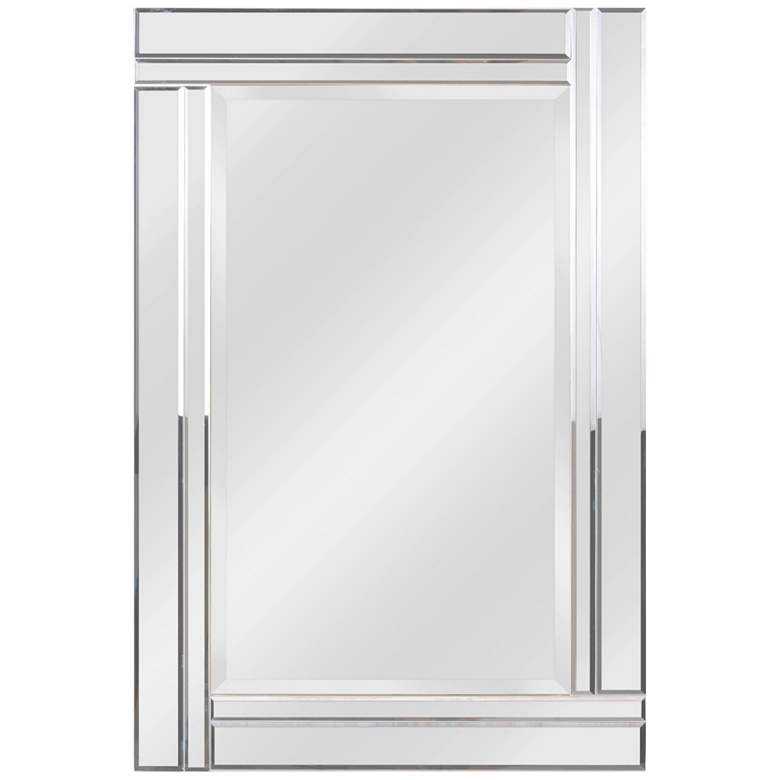 Image 1 Kenroy Home Still Smoked 24 inch x 36 inch Wall Mirror