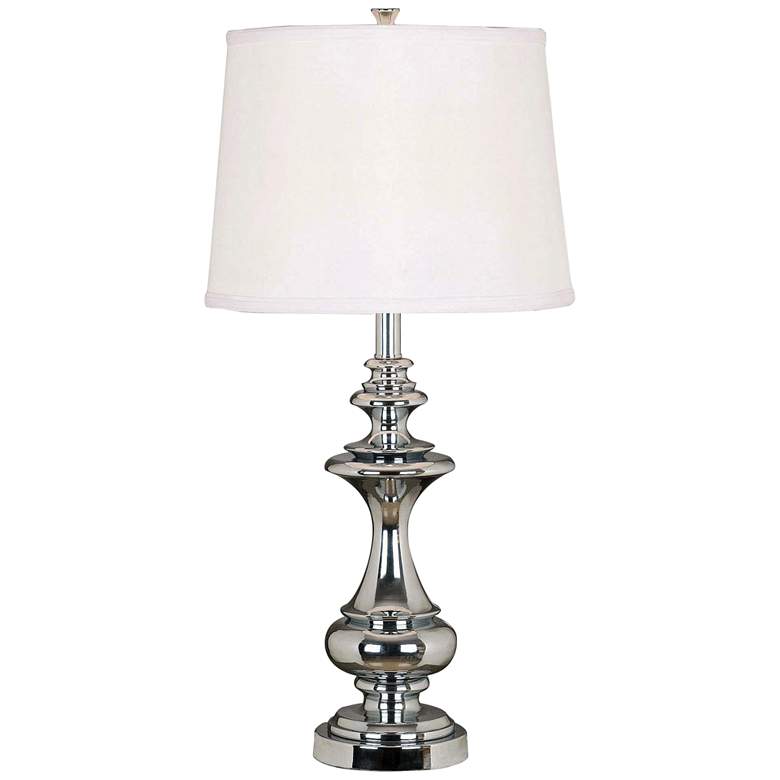 Image 1 Kenroy Home Stratton Chrome Table Lamp