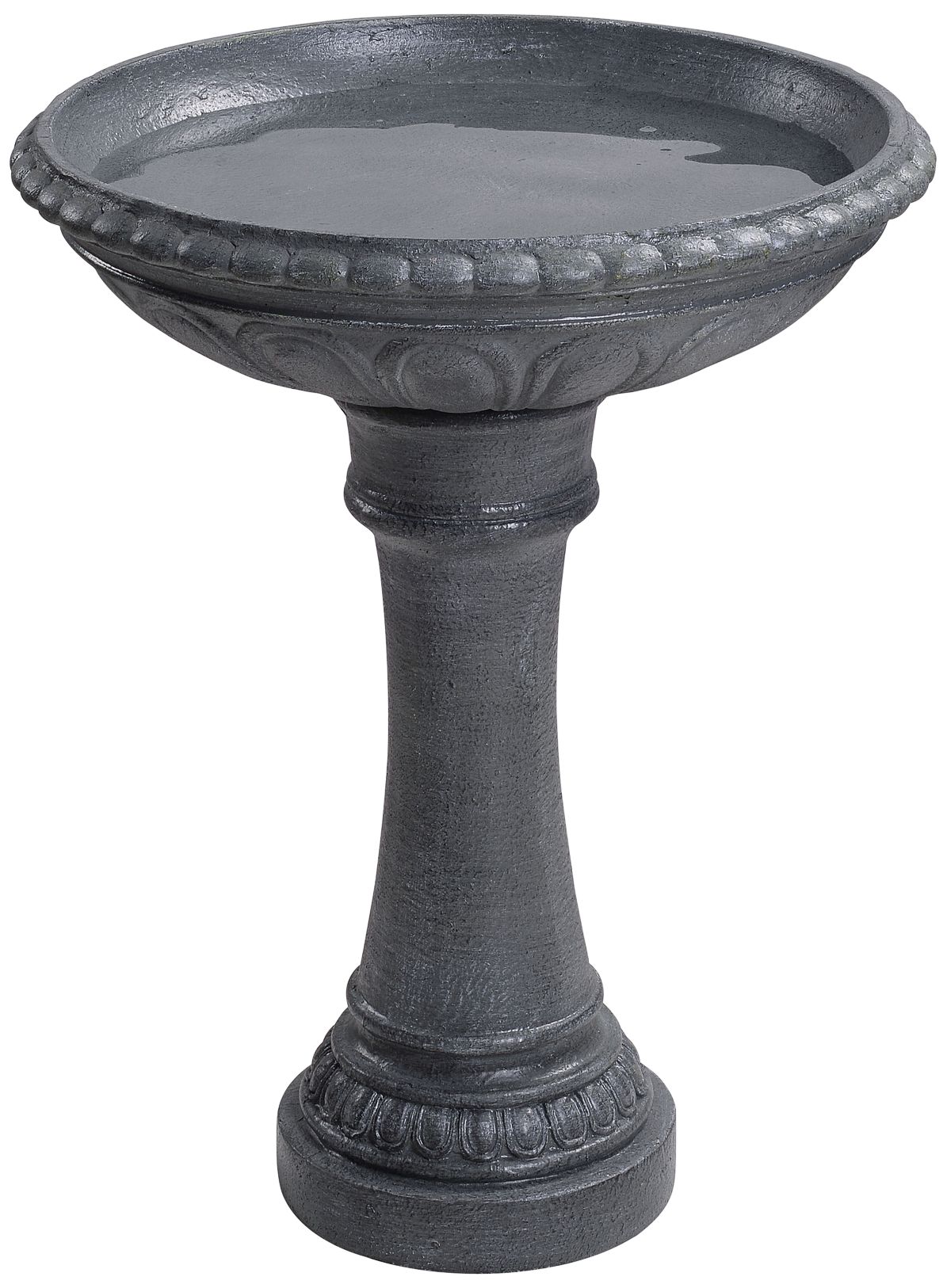 Kenroy Home Tucson 21" High Zinc Outdoor Bird Bath