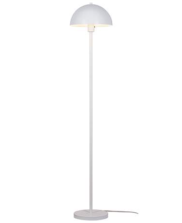 Kenroy Home Vega 56" High Modern White Dome Floor Lamp