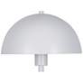 4_Kenroy Home Vega 56" High Modern White Dome Floor Lamp more views