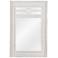 Kenroy Home Waldorf White 28" x 40 1/2" Wall Mirror