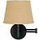 Kenroy Sheppard Oil Rubbed Bronze Plug-In Swing Arm Light