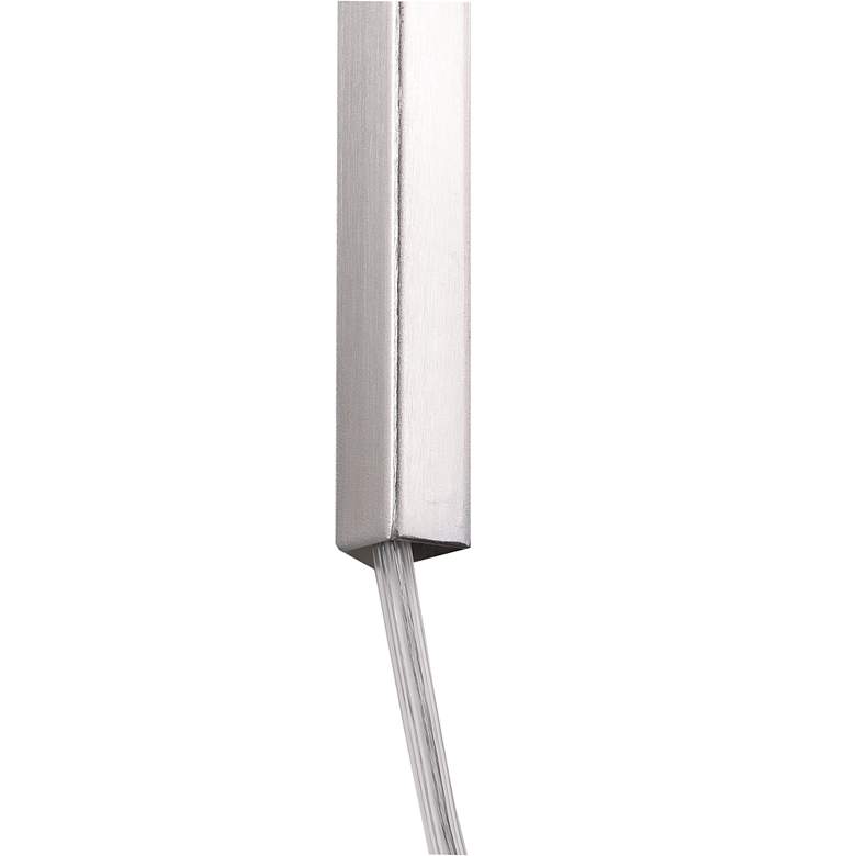 Image 6 Kenroy Simplicity Brushed Steel Plug-In Swing Arm Wall Light more views