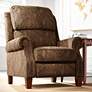 1_Kensington Hill Beaumont 35" Wide Brown Paisley 3-Way Recliner