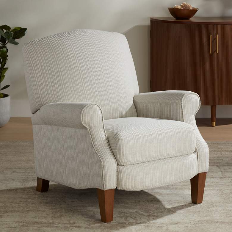 Image 1 Kensington Hill Beaumont 35" Wide Linen Gray 3-Way Recliner