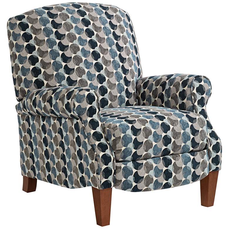 Image 2 Kensington Hill Bubbles Ink 27 1/2"W Multi-Color 3-Way Power Recliner