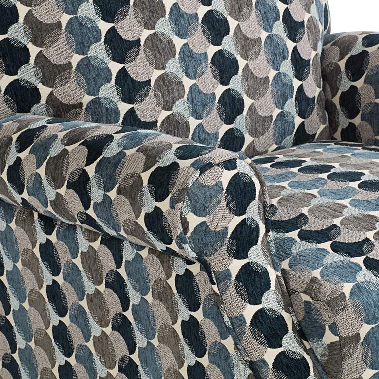 Image 5 Kensington Hill Bubbles Ink 27 1/2"W Multi-Color 3-Way Power Recliner more views