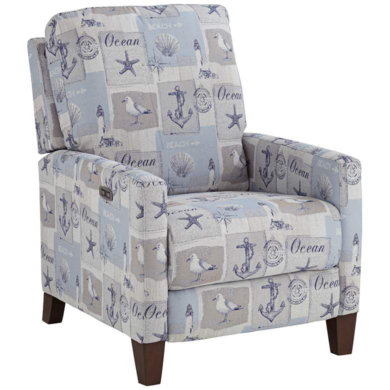 Image 2 Kensington Hill Gulls Point 27 1/2" Wide Sky 3-Way Power Recliner