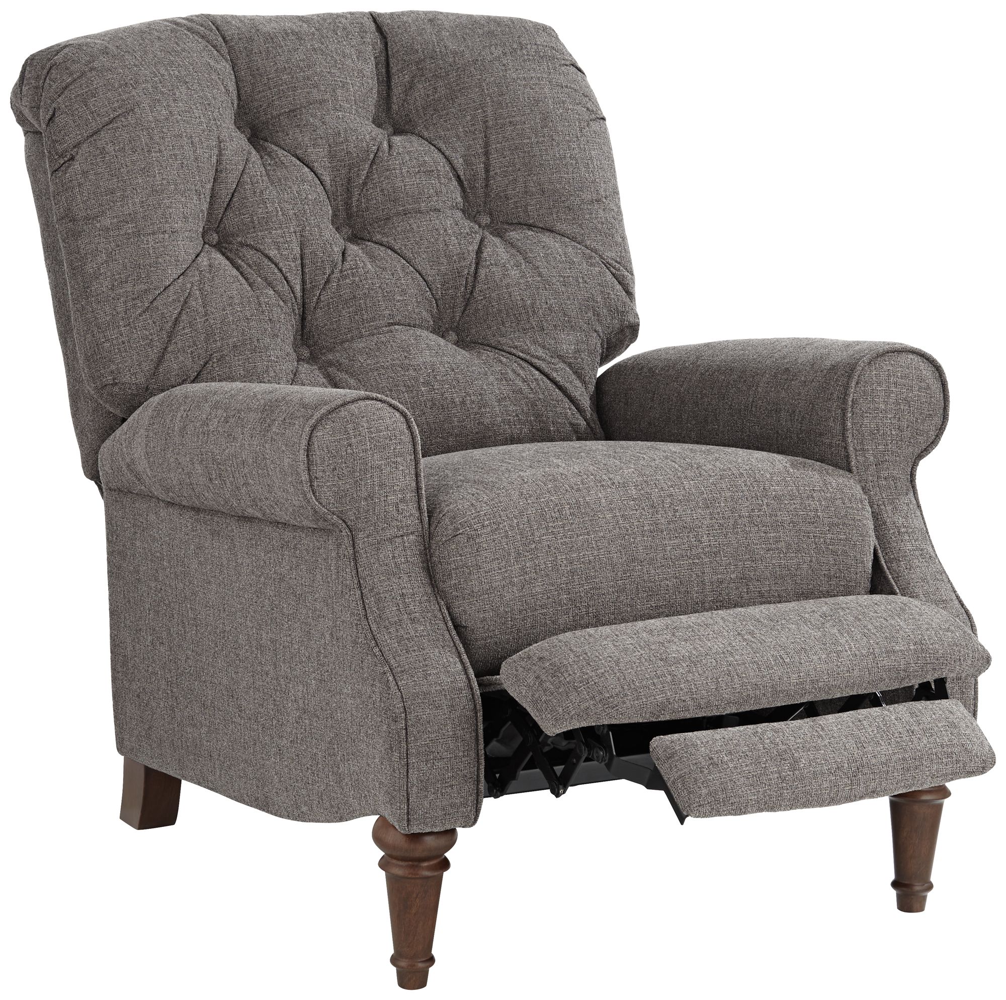 Kensington Hill Melissa 31" Wide Ash Gray Fabric 3-Way Recliner
