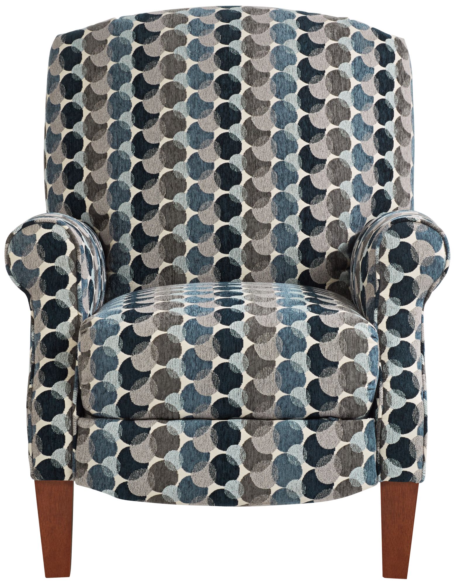 Image 7 Kensington Hill Morris Bubbles Ink Blue Push-Thru Recliner more views