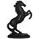 Kensington Hill Prancer Stallion 15" High Black Finish Horse Statue