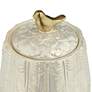 3_Kensington Hill Spar 7 1/2" Pearl White Decorative Jar with Gold Bird more views