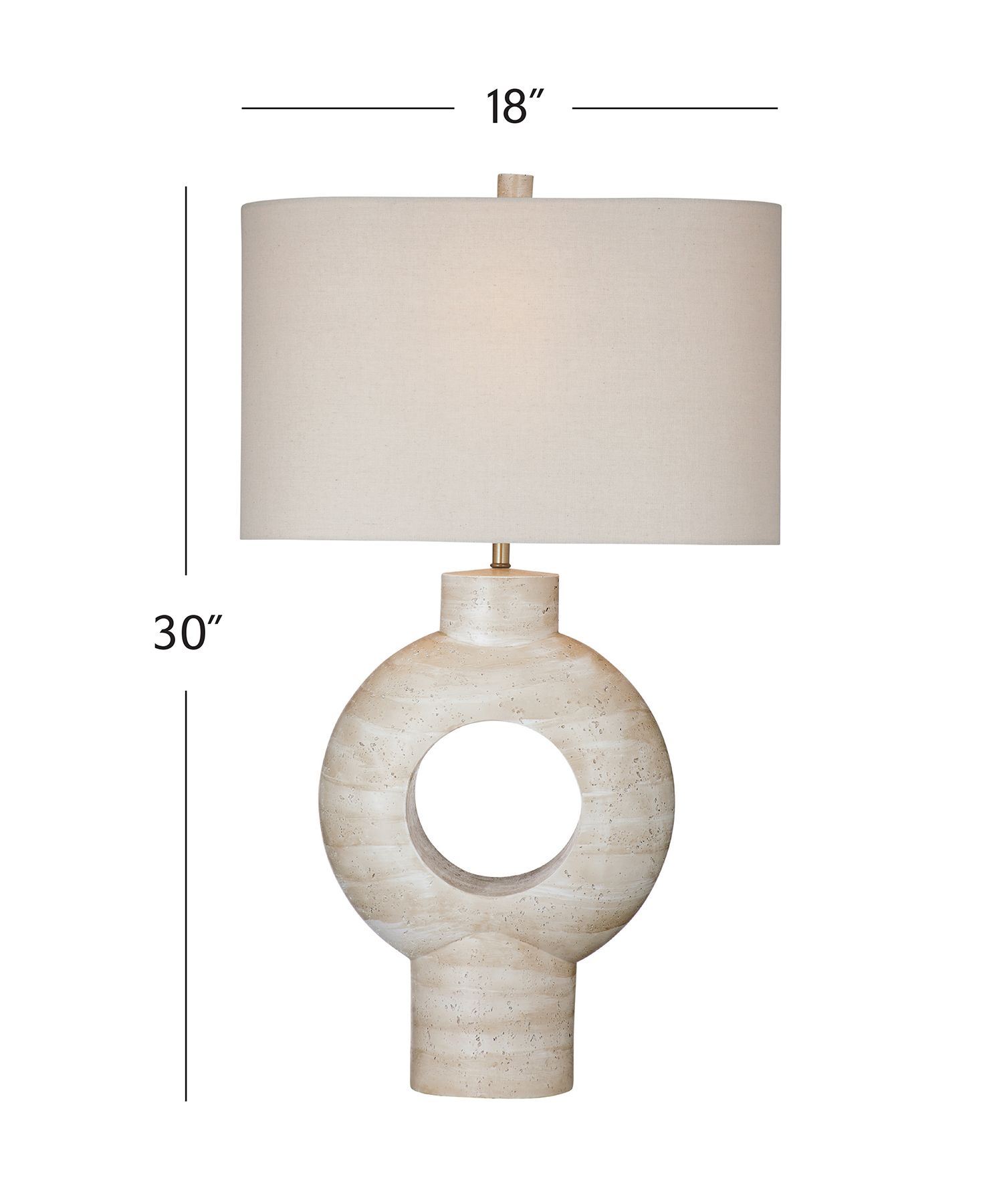 Image 5 Kent 30" High Cream Table Lamp more views