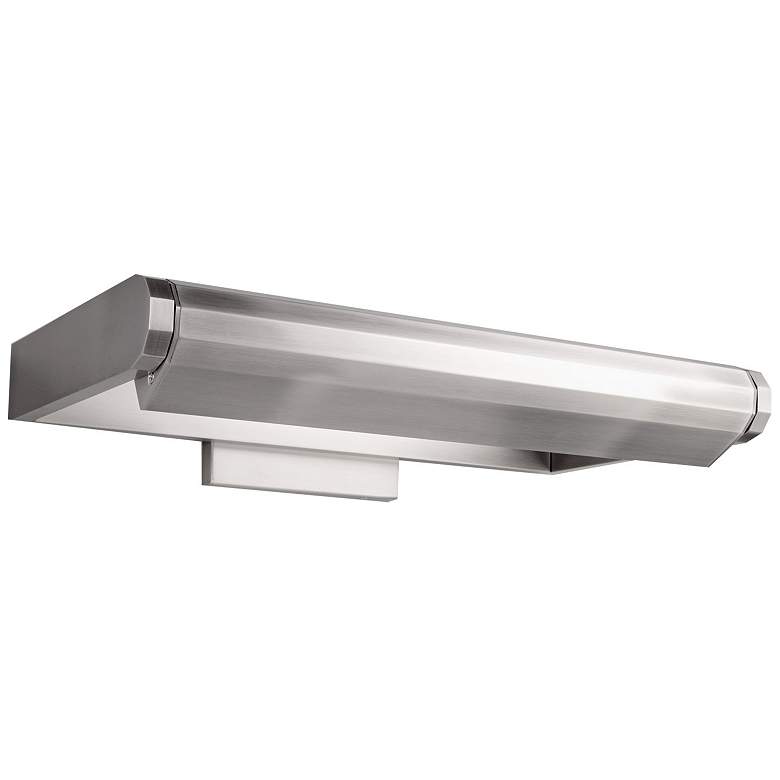 Image 2 Kent 4.31"H x 11"W 1-Light Picture Light in Brushed Nickel