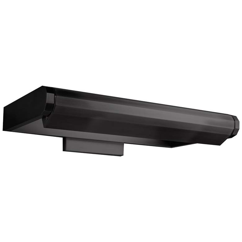 Image 1 Kent 4.31"H x 23"W 1-Light Picture Light in Black