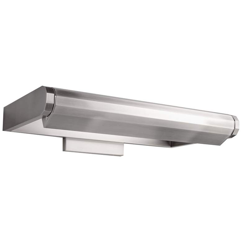 Image 1 Kent 4.31"H x 23"W 1-Light Picture Light in Brushed Nickel