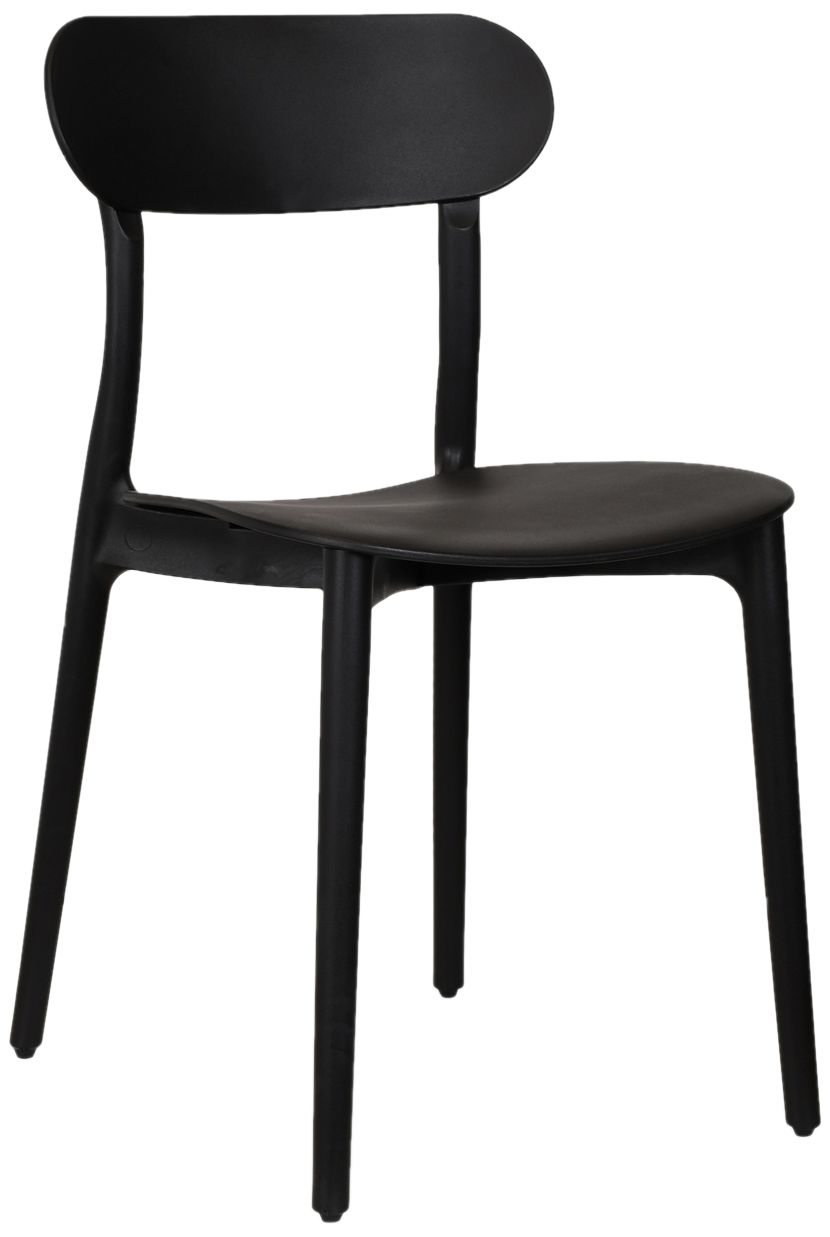 Kent Outdoor Dining Chair Black - Set Of Two